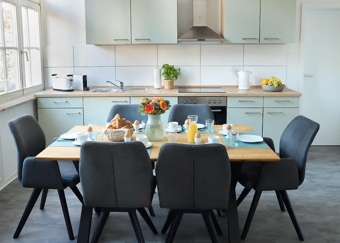 Relax Fuer Bis Zu 6 Personen - Parkplatz - Voll Ausgestattet & Gemuetlich Apartmán *